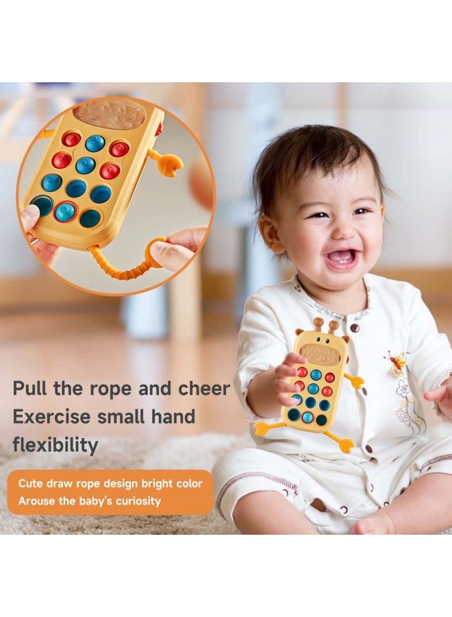 Baby Puzzle Fun Finger Scrambling Toy Pressible Bite Early Education Octopus Lala Toy-Specifications:Rabbit Lalale - Image 4